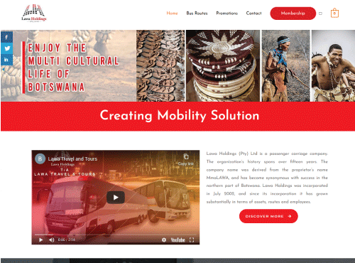 Website Design Lawa Holdings