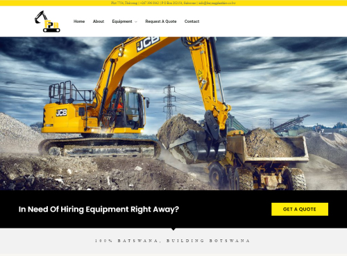Website Dev fenyang plant hire